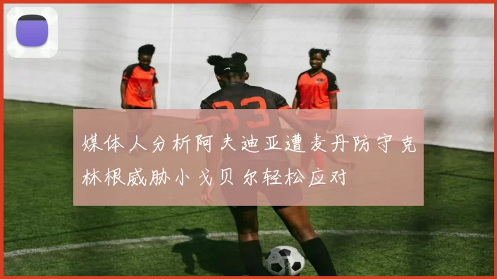 媒体人分析阿夫迪亚遭麦丹防守克林根威胁小戈贝尔轻松应对